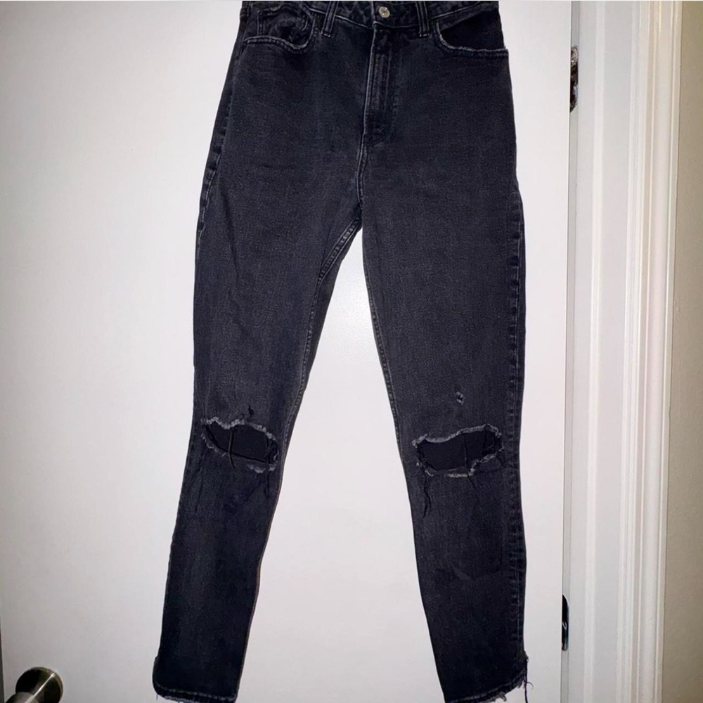 Abercrombie and Fitch Curve Love Mom Jeans